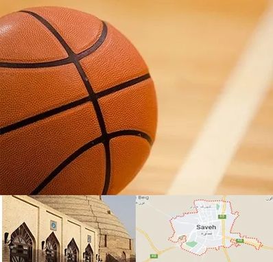زمین بسکتبال در ساوه