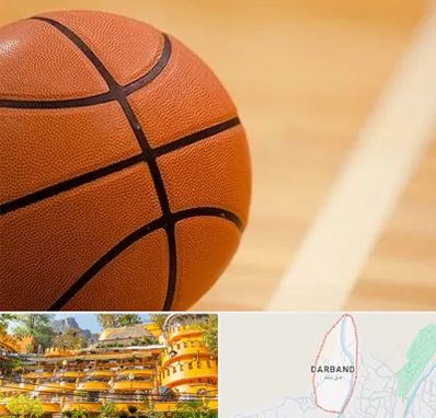زمین بسکتبال در دربند