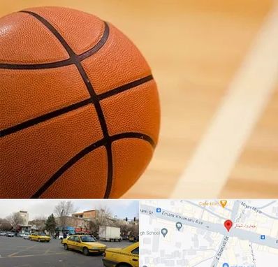 زمین بسکتبال در شهناز تبریز