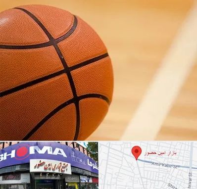 زمین بسکتبال در امین حضور