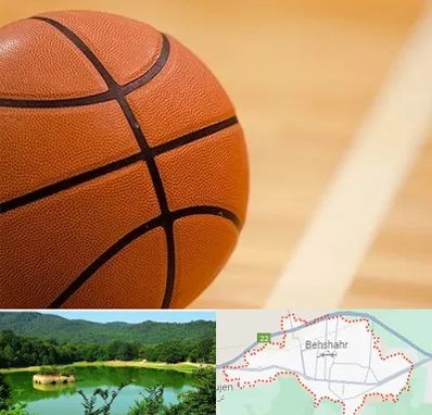زمین بسکتبال در بهشهر
