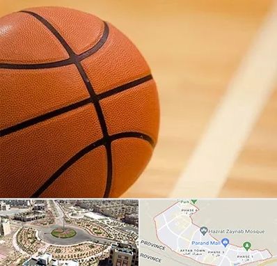 زمین بسکتبال در پرند
