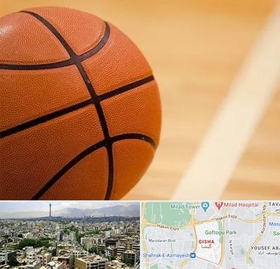 زمین بسکتبال در گیشا