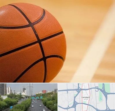 زمین بسکتبال در توانیر