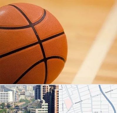 زمین بسکتبال در خیابان بهشتی