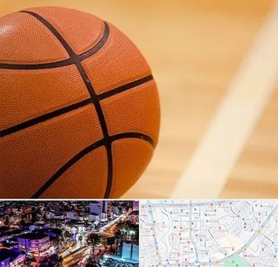 زمین بسکتبال در منظریه رشت