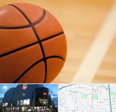 زمین بسکتبال در بلوار اباذر