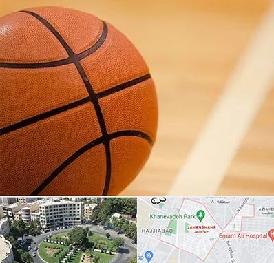 زمین بسکتبال در جهانشهر کرج