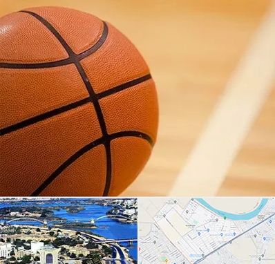 زمین بسکتبال در کوروش اهواز