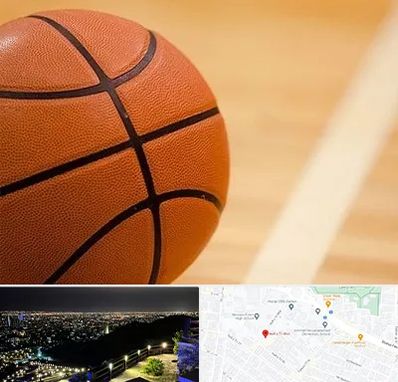 زمین بسکتبال در هفت تیر مشهد