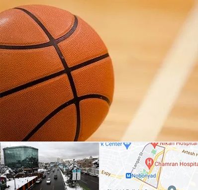 زمین بسکتبال در اقدسیه