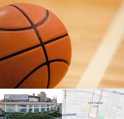 زمین بسکتبال در یافت آباد