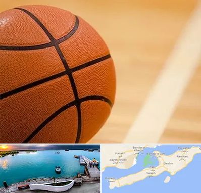 زمین بسکتبال در قشم