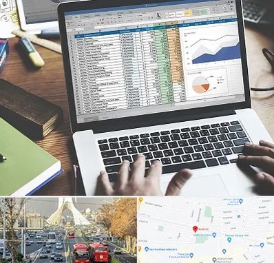 آموزش نرم افزار حسابداری هلو در خیابان آزادی 