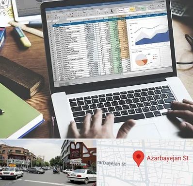 آموزش نرم افزار حسابداری هلو در خیابان آذربایجان