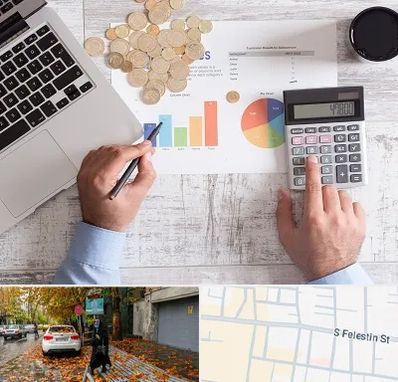 آموزش نرم افزار حسابداری محک در خیابان فلسطین