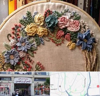 کلاس گلدوزی برزیلی در ایران زمین