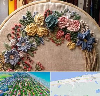 کلاس گلدوزی برزیلی در فریدونکنار