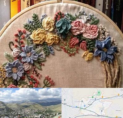 کلاس گلدوزی برزیلی در رودهن