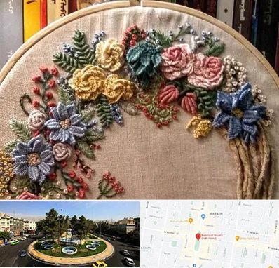 کلاس گلدوزی برزیلی در هفت حوض 