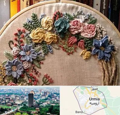 کلاس گلدوزی برزیلی در ارومیه