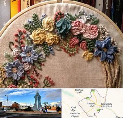 کلاس گلدوزی برزیلی در تایباد