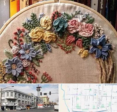 کلاس گلدوزی برزیلی در 17شهریور