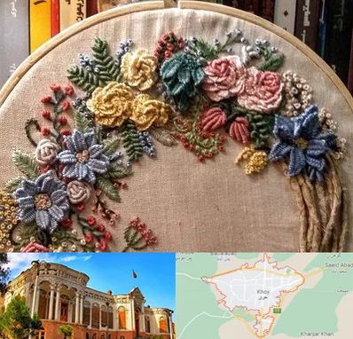 کلاس گلدوزی برزیلی در خوی