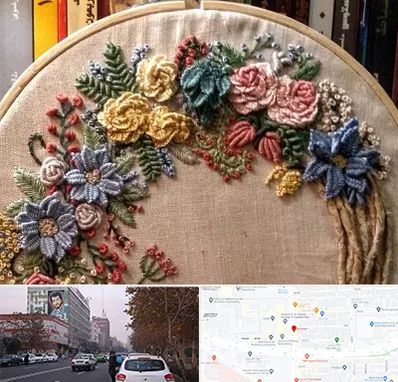 کلاس گلدوزی برزیلی در کارگر شمالی 