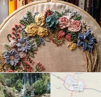 کلاس گلدوزی برزیلی در شیروان