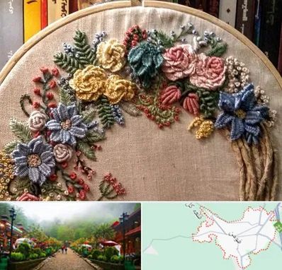 کلاس گلدوزی برزیلی در فومن