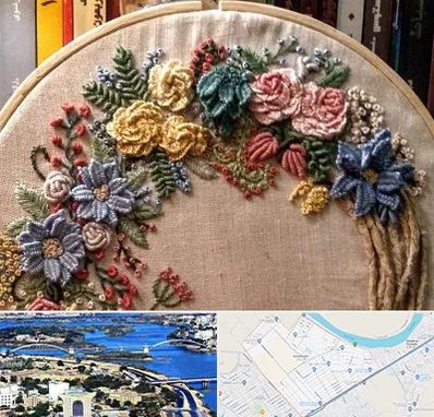 کلاس گلدوزی برزیلی در کوروش اهواز