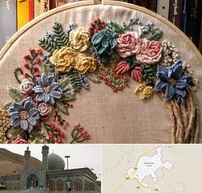 کلاس گلدوزی برزیلی در شهرضا