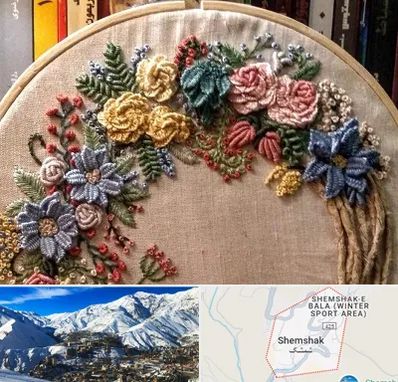 کلاس گلدوزی برزیلی در شمشک