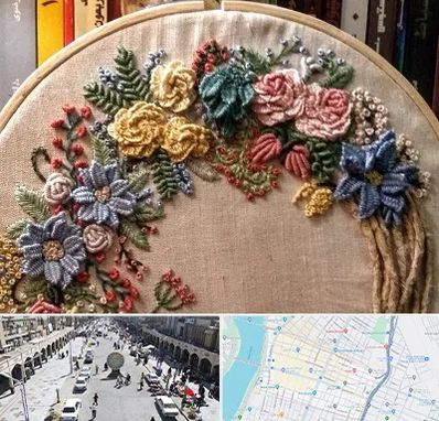 کلاس گلدوزی برزیلی در نادری اهواز