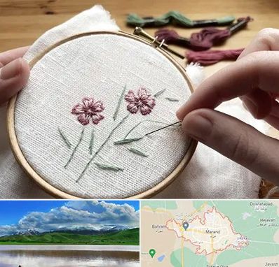 کلاس گلدوزی با دست در مرند