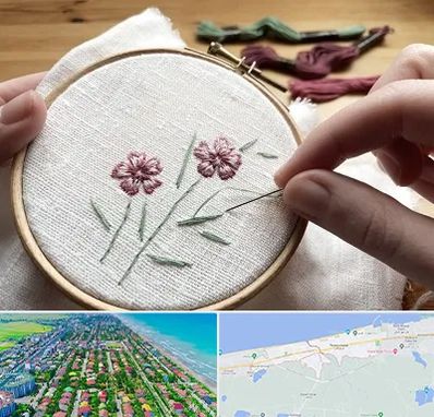 کلاس گلدوزی با دست در فریدونکنار