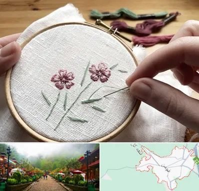 کلاس گلدوزی با دست در فومن