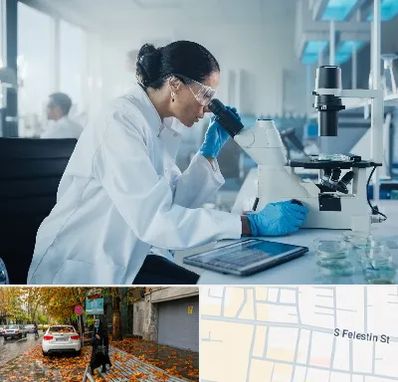آزمایشگاه HPV در خیابان فلسطین