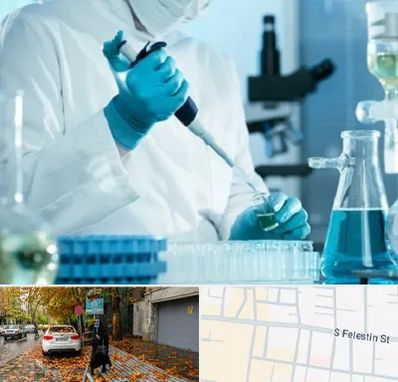 آزمایشگاه HIV در خیابان فلسطین