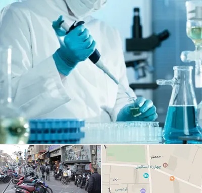 آزمایشگاه HIV در چهارراه استانبول