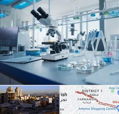 آزمایشگاه زگیل تناسلی در فرمانیه 