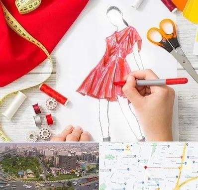 آموزشگاه طراحی لباس در آیت الله کاشانی