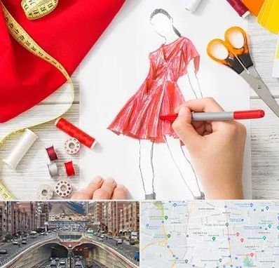 آموزشگاه طراحی لباس در منطقه 10 تهران