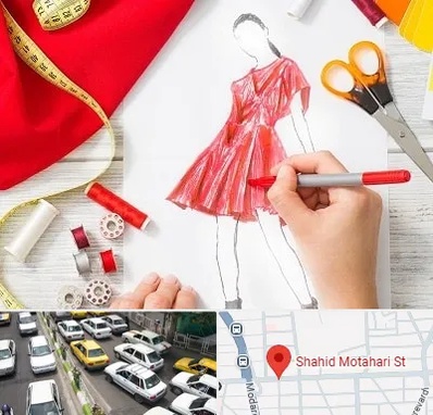 آموزشگاه طراحی لباس در مطهری تهران