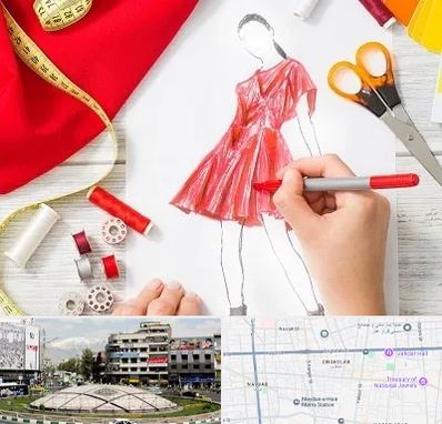 آموزشگاه طراحی لباس در مرکز تهران