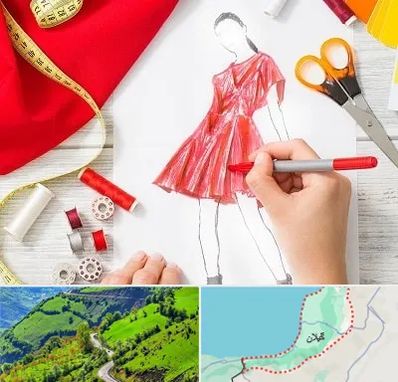 آموزشگاه طراحی لباس در گیلان