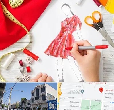 آموزشگاه طراحی لباس در افسریه