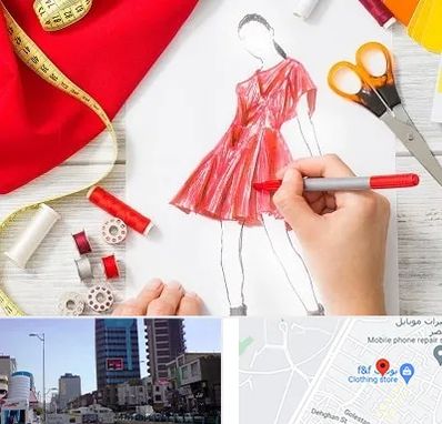 آموزشگاه طراحی لباس در چهارراه طالقانی کرج