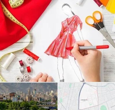 آموزشگاه طراحی لباس در جمشیدیه
